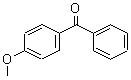 4-甲氧基二苯甲酮分子式结构图