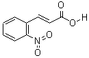 邻硝基肉桂酸分子式结构图