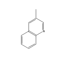 3-甲基喹啉分子式结构图
