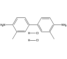 3,3'-二甲基联苯胺盐酸盐分子式结构图