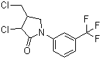 氟咯草酮分子式结构图