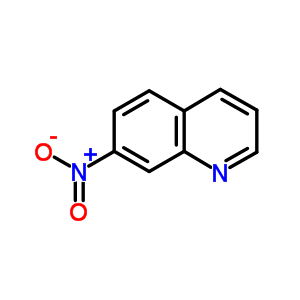 7-硝基喹啉分子式结构图
