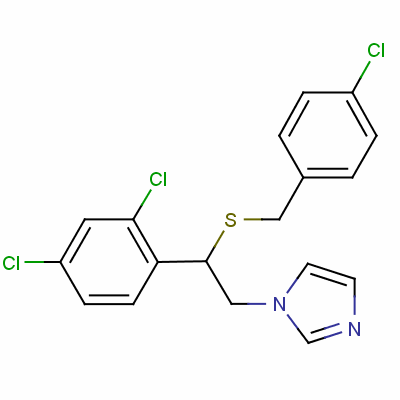 硫康唑分子式结构图