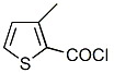 3-甲基噻吩-2-羰基氯分子式结构图