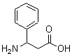 3-氨基-3-苯丙酸分子式结构图