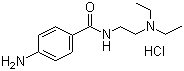 盐酸普鲁卡因胺分子式结构图