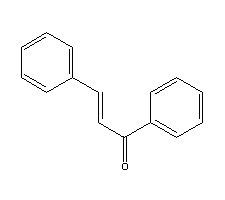 反-查耳酮分子式结构图