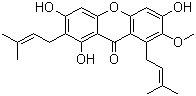 山竺提取物分子式结构图