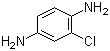 2-氯-1,4-苯二胺分子式结构图