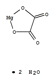 草酸镁二水合物分子式结构图