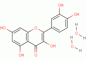 二水槲皮素分子式结构图