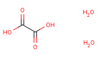 草酸二水合物分子式结构图