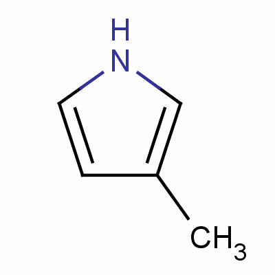 3-甲基吡咯分子式结构图