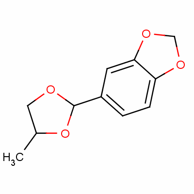 洋茉莉醛丙二醇缩醛分子式结构图