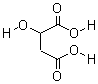 DL-苹果酸分子式结构图