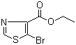 5-溴噻唑-4-甲酸乙酯分子式结构图