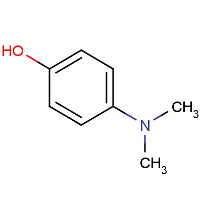 4-二甲氨基苯酚分子式结构图