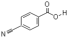 对氰基苯甲酸分子式结构图