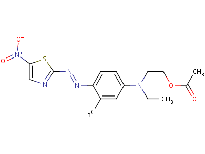 分散蓝 124分子式结构图