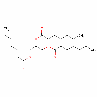 三庚酸甘油酯分子式结构图