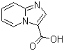 咪唑并[1,2-a]吡啶-3-甲酸分子式结构图