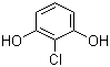 2-氯-1,3-苯二酚分子式结构图