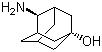 反式-4-氨基-1-金刚烷醇分子式结构图