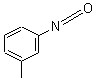 间甲基苯异氰酸酯分子式结构图