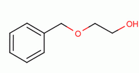 2-苄氧基乙醇分子式结构图