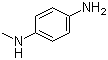 4-氨基-N-甲基苯胺分子式结构图