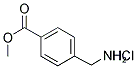 4-氨甲基-苯甲酸甲酯盐酸盐分子式结构图