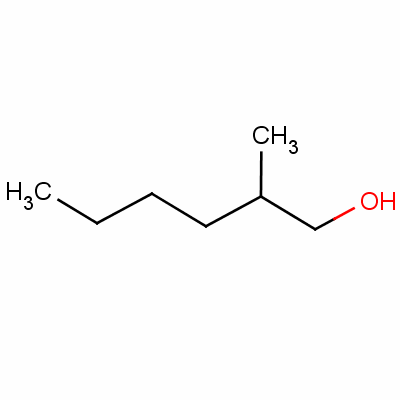 2-甲基己醇分子式结构图