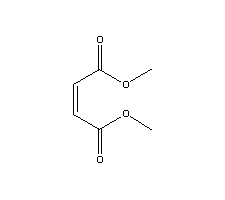 马来酸二甲酯分子式结构图