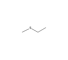 甲基乙基硫醚分子式结构图