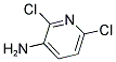 3-氨基-2,6-二氯吡啶分子式结构图