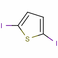 2,5-二碘噻吩分子式结构图