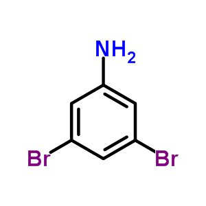 3,5-二溴苯胺分子式结构图