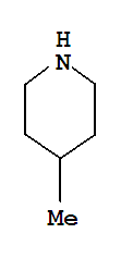 4-甲基哌啶分子式结构图