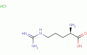 D-精氨酸盐酸盐分子式结构图