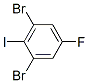 2,6-二溴-4-氟碘苯分子式结构图