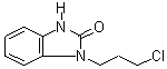 1-(3-氯丙基)-1,3-二氢-2H-苯并咪唑-2-酮分子式结构图