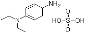 N,N-二乙基对苯二胺,硫酸盐分子式结构图