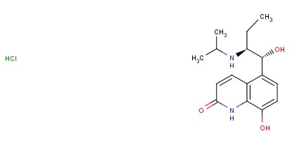 盐酸丙卡特罗分子式结构图