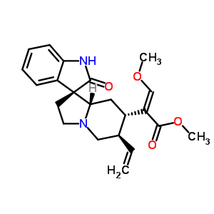 去氢钩藤碱分子式结构图