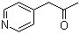 (4-吡啶基)丙酮分子式结构图