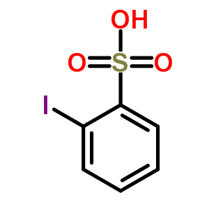 2-碘苯磺酸分子式结构图