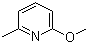 2-甲氧基-6-甲基吡啶分子式结构图