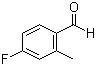 4-氟-2-甲基苯甲醛分子式结构图