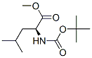 BOC-L-亮氨酸甲酯分子式结构图