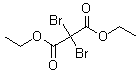 二溴丙二酸二乙酯分子式结构图